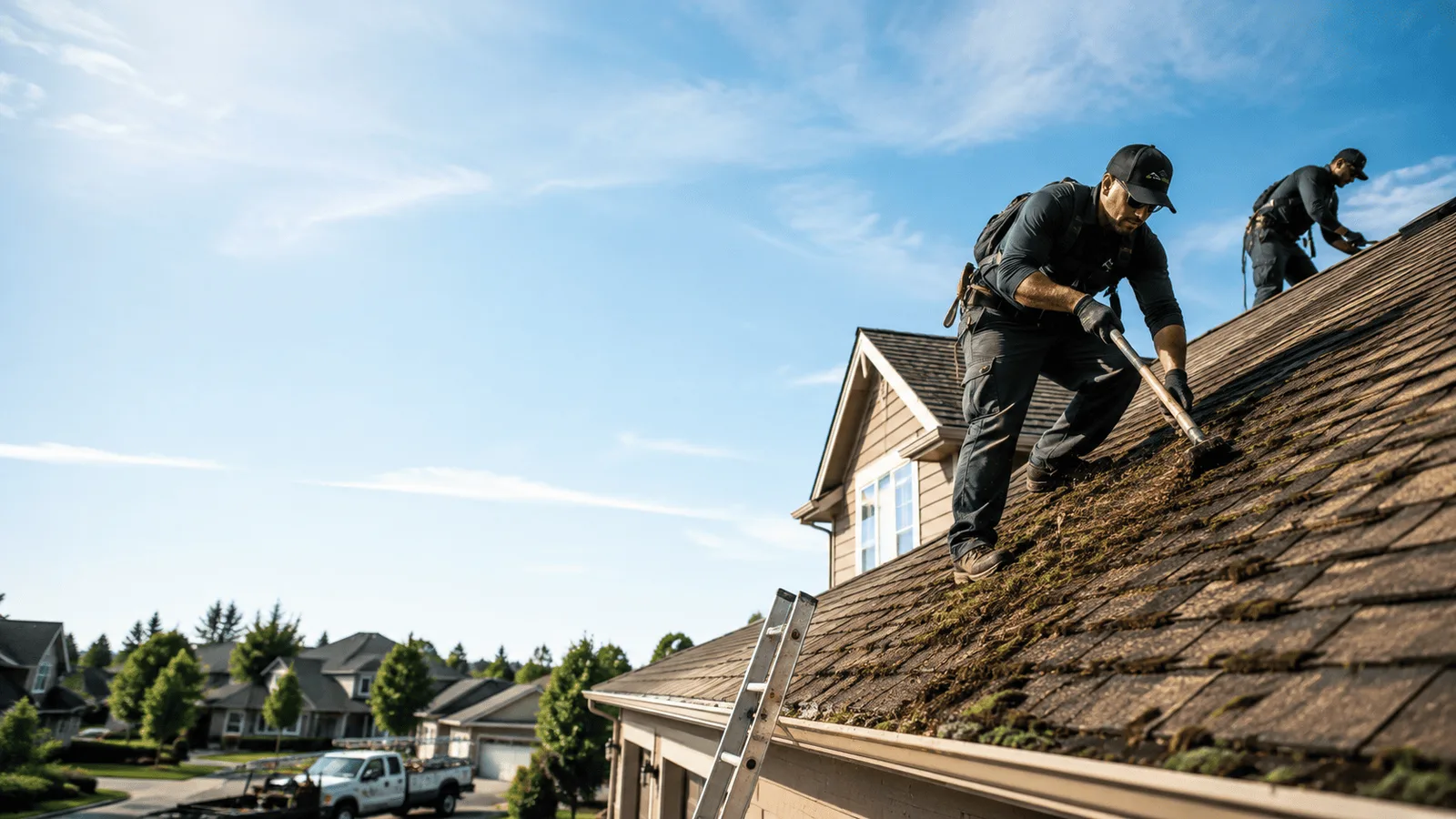 Roof Moss Removal in Union, MS near me